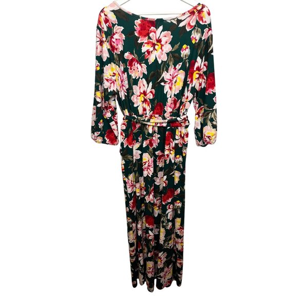 Club Soda 3X Floral Maxi Dress Boho Cottagecore - Picture 2 of 10